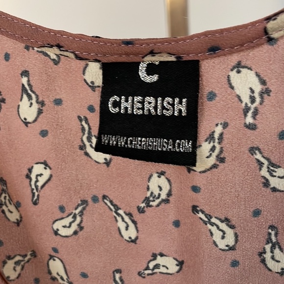 Cherish brand little bird tank top - Picture 3 of 4
